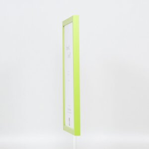 Effetto cornice in legno Top Cube 20x28 cm verde vetro acrilico qualità museale