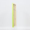 Effetto cornice in legno Top Cube 25x35 cm verde vetro acrilico qualità museale