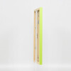 Effetto cornice in legno Top Cube 25x35 cm verde vetro acrilico qualità museale