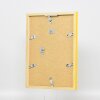 Effetto cornice in legno Top Cube 25x60 cm giallo vetro acrilico qualità museale