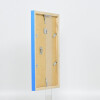 Cornice in legno ad effetto Top Cube 50x60 cm vetro acrilico blu qualità museale