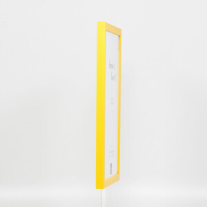 Effetto cornice in legno Top Cube 59,4x84,1 cm giallo vetro acrilico qualità museale