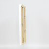 Effetto cornice in legno Top N bianco 59,4x84,1 cm Vetro acrilico Qualità museale