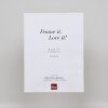 Cornice in plastica ad effetto Art white 10x15 cm vetro museale