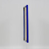 Cornice in plastica ad effetto Art blue 13x18 cm vetro museale
