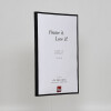 Cornice in plastica ad effetto Art black 15x20 cm vetro museale