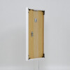 Cornice in plastica ad effetto Art white 20x20 cm vetro museale