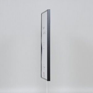 Cornice in plastica effetto Art antracite 20x20 cm vetro museale