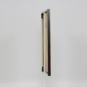 Cornice in plastica ad effetto Art platinum 20x25 cm vetro museale