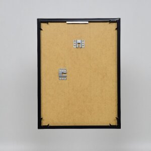 Cornice in plastica ad effetto Art black 20x30 cm vetro museale