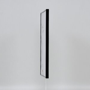 Cornice in plastica ad effetto Art black 20x30 cm vetro museale