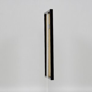 Cornice in plastica ad effetto Art black 20x30 cm vetro museale