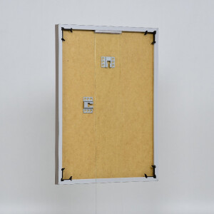 Cornice in plastica ad effetto Art platinum 20x30 cm vetro museale