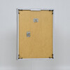 Cornice in plastica ad effetto Art platinum 20x30 cm vetro museale