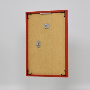 Cornice in plastica ad effetto Art red 21x28 cm vetro museale