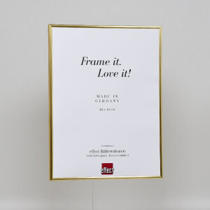 Cornice in plastica ad effetto Art gold 25x35 cm vetro da museo