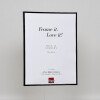 Effetto cornice in plastica Art black 25x70 cm vetro museale