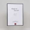 Effetto cornice in plastica Art antracite 25x70 cm vetro museale