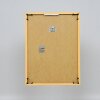 Cornice in plastica ad effetto Art yellow 25x80 cm vetro museale