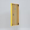 Cornice in plastica ad effetto Art yellow 25x80 cm vetro museale