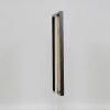 Effetto cornice in plastica Art antracite 27x48 cm vetro museale
