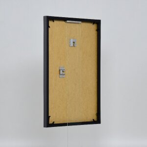 Effetto cornice in plastica Art antracite 30x30 cm vetro museale