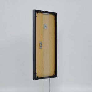 Effetto cornice in plastica Art antracite 30x30 cm vetro museale