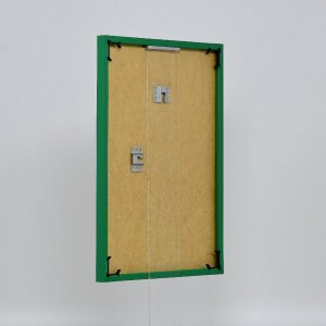 Cornice in plastica ad effetto Art green 70x100 cm vetro museale