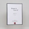 Effetto cornice in plastica Art antracite 61x91,5 cm vetro museale