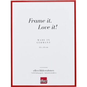 Cornice in alluminio Effect Quadro 18x24 cm rosso con...