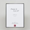 Cornice in alluminio Effect Quadro 18x27 cm argento antico vetro museale