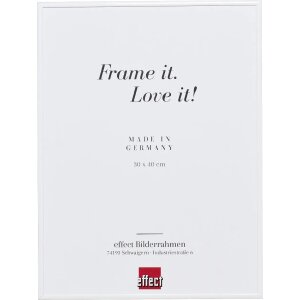 Effetto Quadro telaio in alluminio 18x32 cm bianco con...