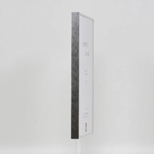 Cornice effetto Quadro 20x20 cm argento vetro museale lucido alluminio