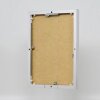 Cornice effetto Quadro 20x20 cm argento vetro museale lucido alluminio