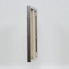 Cornice effetto Quadro 20x20 cm argento vetro museale lucido alluminio