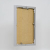 Cornice in alluminio effetto Quadro 20x28 cm vetro museale argento