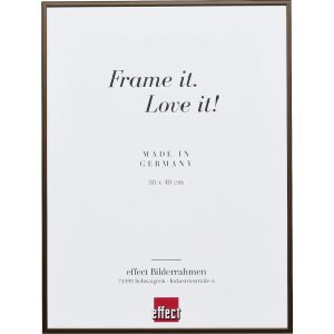Cornice in alluminio effetto Quadro 21x29,7 cm bronzo...