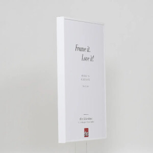 Effect Quadro Cornice Alluminio 30x45 cm Bianca con Vetro Museum