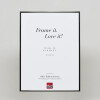 Effect Quadro Cornice Alluminio 30x45 cm Antikargento con Vetro Museo