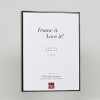 Effect Quadro Cornice Alluminio 30x45 cm Antikargento con Vetro Museo