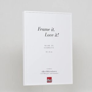 Cornice per foto Effect Quadro 40x40 Bianco con vetro museo