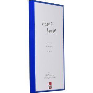 Cornice per foto Effect Quadro 40x40 blu vetro museale