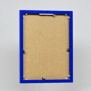 Cornice per foto Effect Quadro in alluminio 42x59,4 cm blu con vetro Museumsglas DIN A2