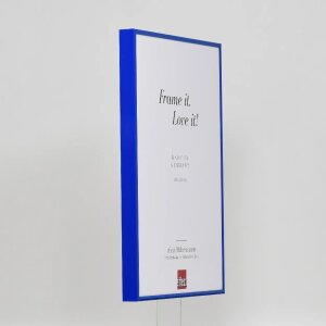 Cornice per foto quadro Effect 50x100 cm blu con vetro museo