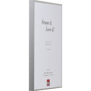 Cornice per foto Effect 50x50 cm argento lucido con vetro museale