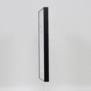 Cornice per foto in alluminio Effect 60x80 cm nera con vetro museale
