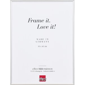 Cornice per foto Effect Serie 1 con vetro museale argento...