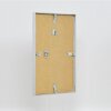 Cornice per foto in alluminio Effect Serie 1 con vetro museale argento 30 x 45 cm