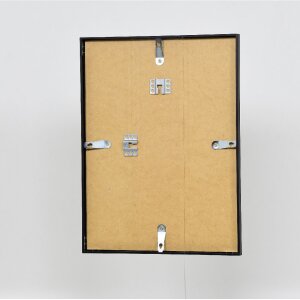 Cornice per foto in alluminio Effect Serie 1 con vetro museale nero 40 x 50 cm