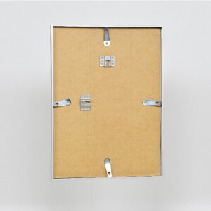 Cornice per foto in alluminio Effect Serie 1 con vetro museale argento 42 x 59,4 cm